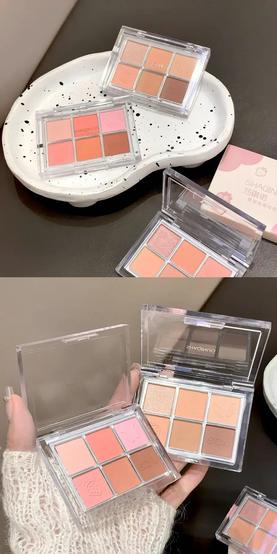 Matte Sunset Earth Tone Eyeshadow Palette