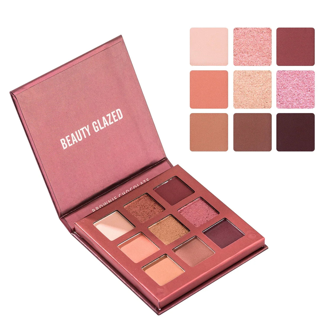 Beauty Glazed 9-Color Shimmer Matte Eyeshadow Palette