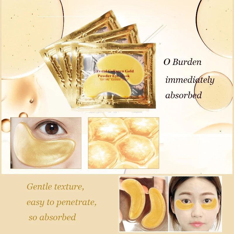 InniCare Crystal Collagen Gold Eye Masks