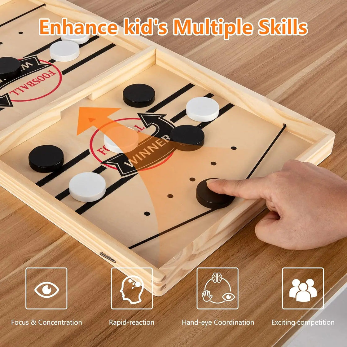 Bumper Chess Interactive Board Game，Collision Chess for Two Players , Casual Puzzle Game