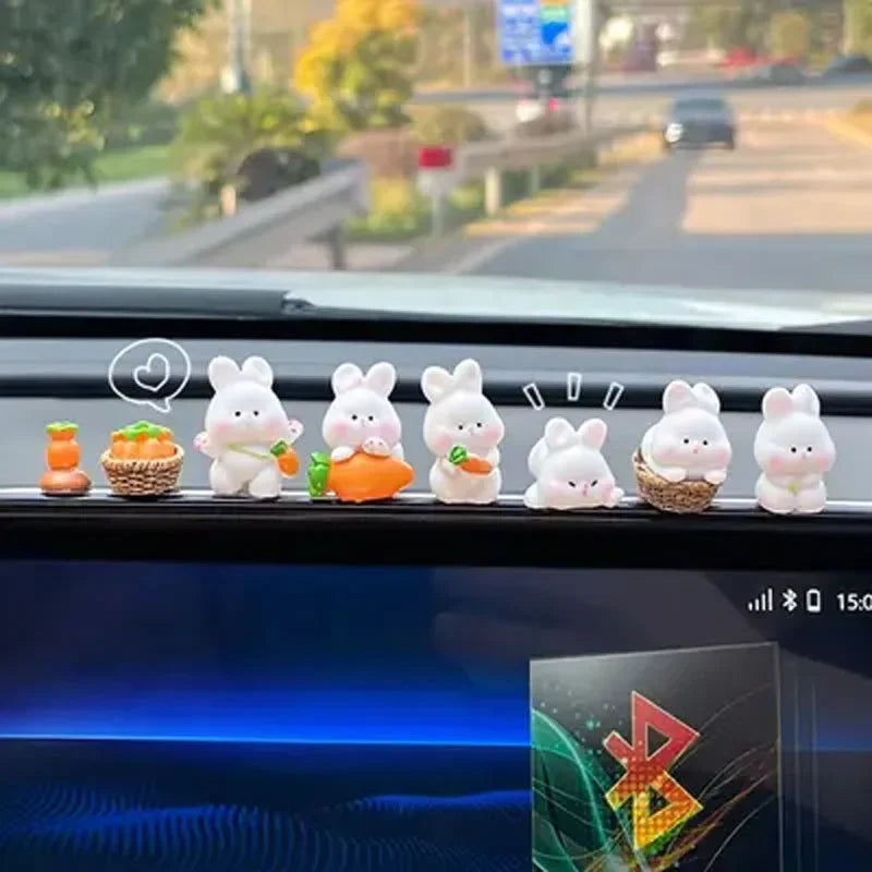 Cute Bunny Car Interior Accessories