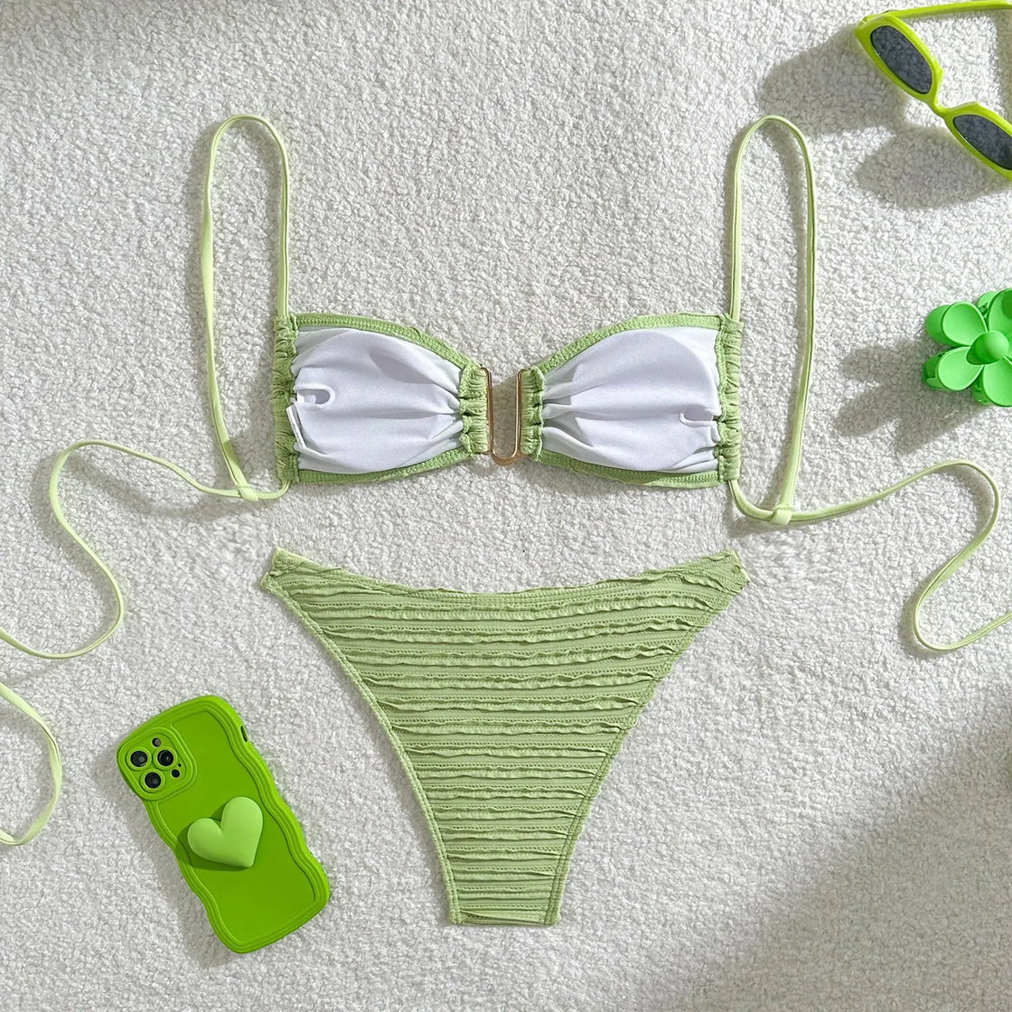 2025 Sexy Brazilian Bikini Swimwear Set