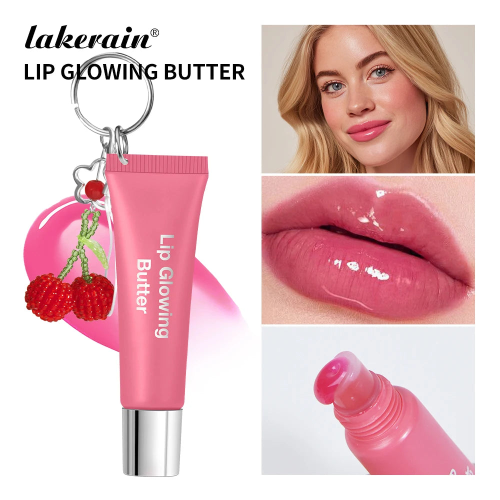 Cherry Lip Glowing Butter Gloss Keychain
