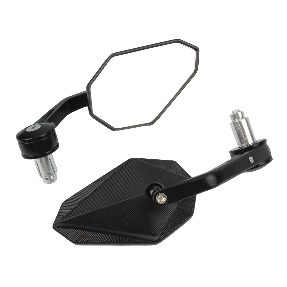 Motorcycle Accessories Universal Rearview Mirror Side Handlebar Bar End Mirrors Moto Bicycle Electric Bike Scooter Motocross