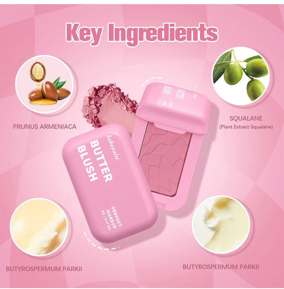 Vegan Cream & Powder Blush Palette