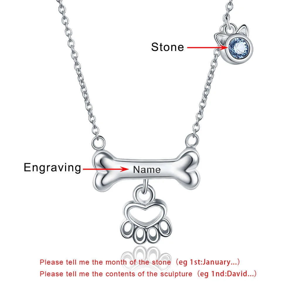PawPrint Custom Necklace