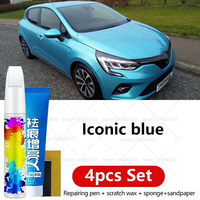Car Paint Repair Pen For 1990-2025 RENAULT CLIO Paint Scratch Repair Accessories 4PCS