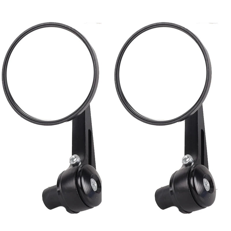 7/8" Round Bar End Motorcycle Mirrors