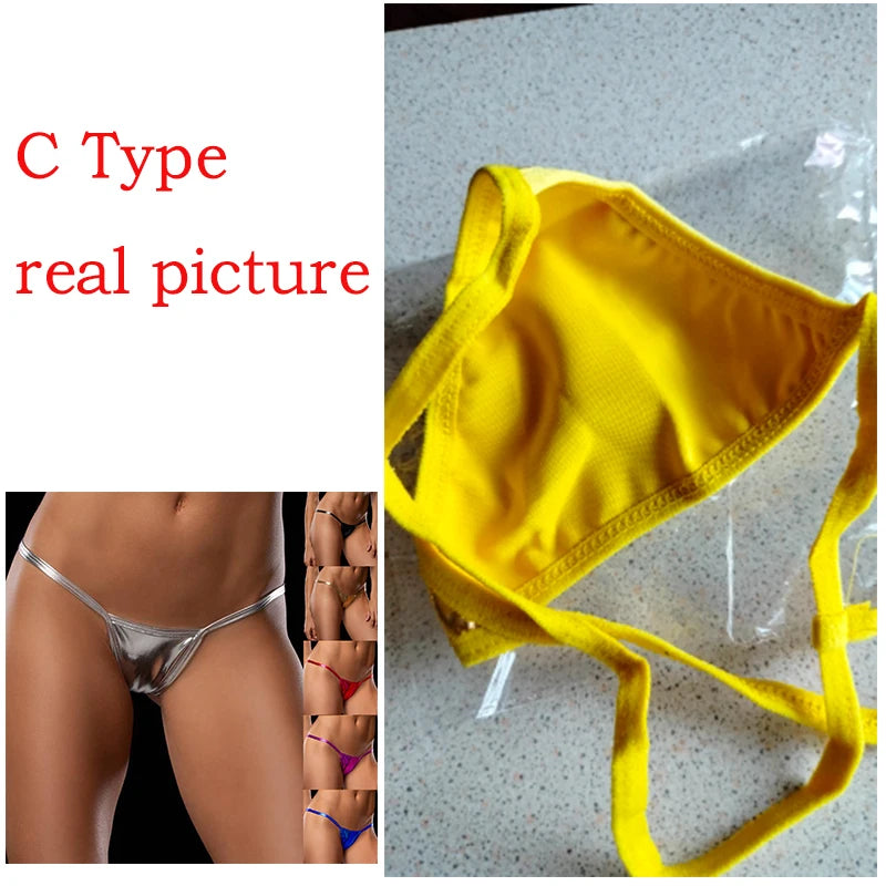 Solid Color Sling Micro Bikini