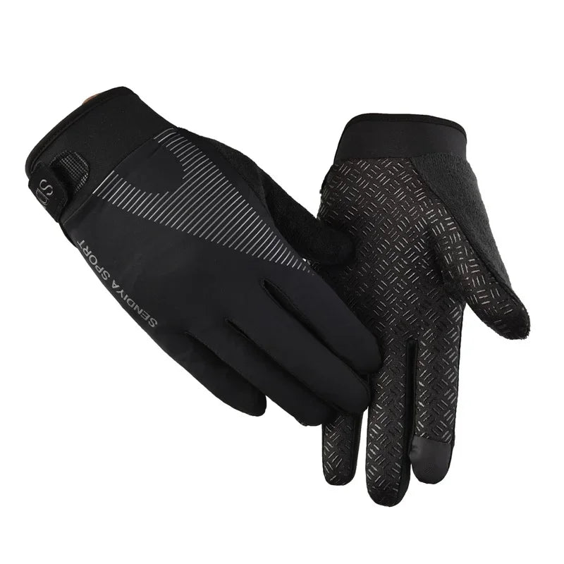 Men’s Full-Finger Touchscreen Cycling Gloves