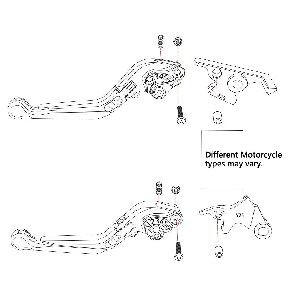 CFMOTO 450SS Brake Levers