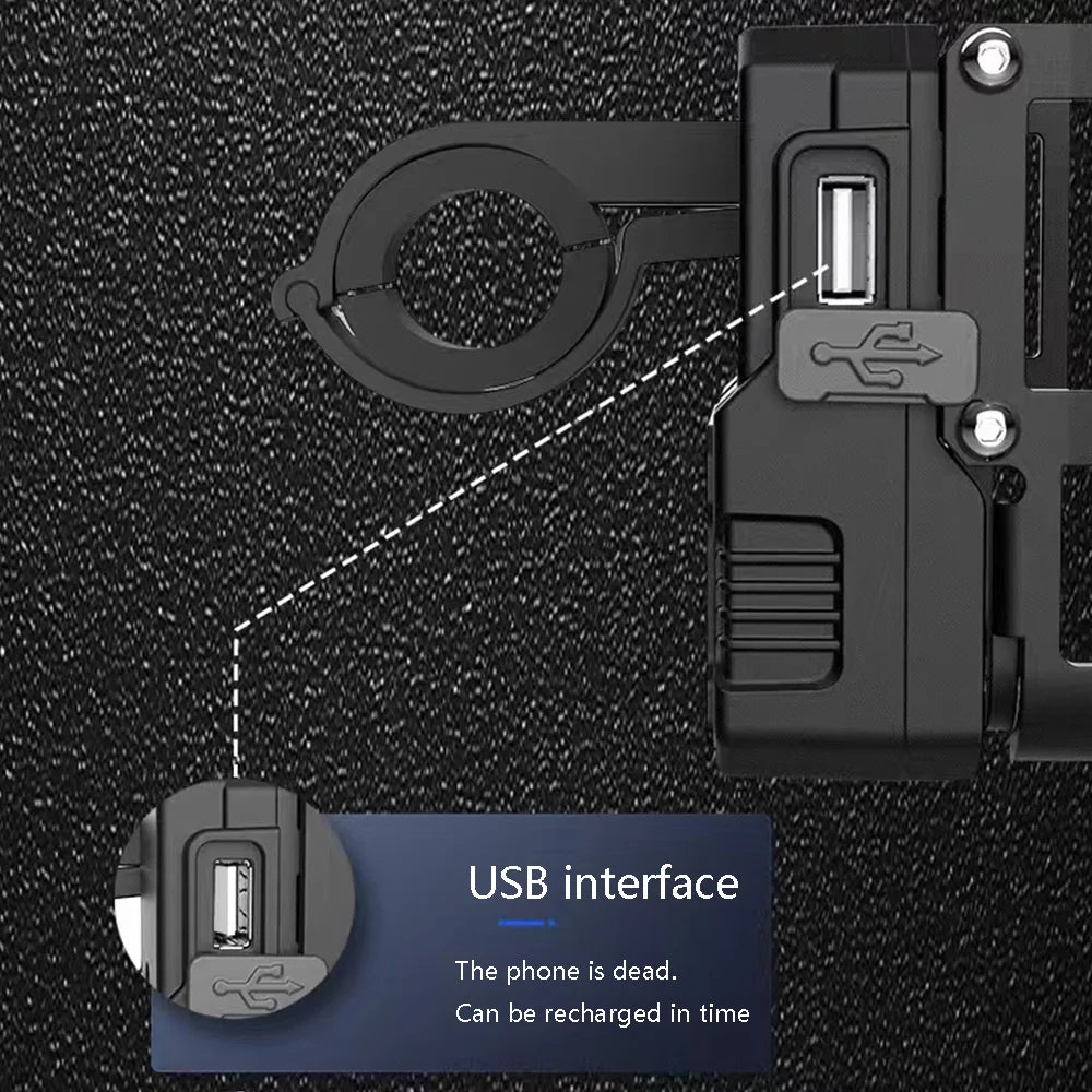 Universal E-Bike Phone Holder Charger