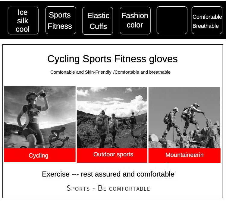 Full Finger Breathable Cycling Gloves