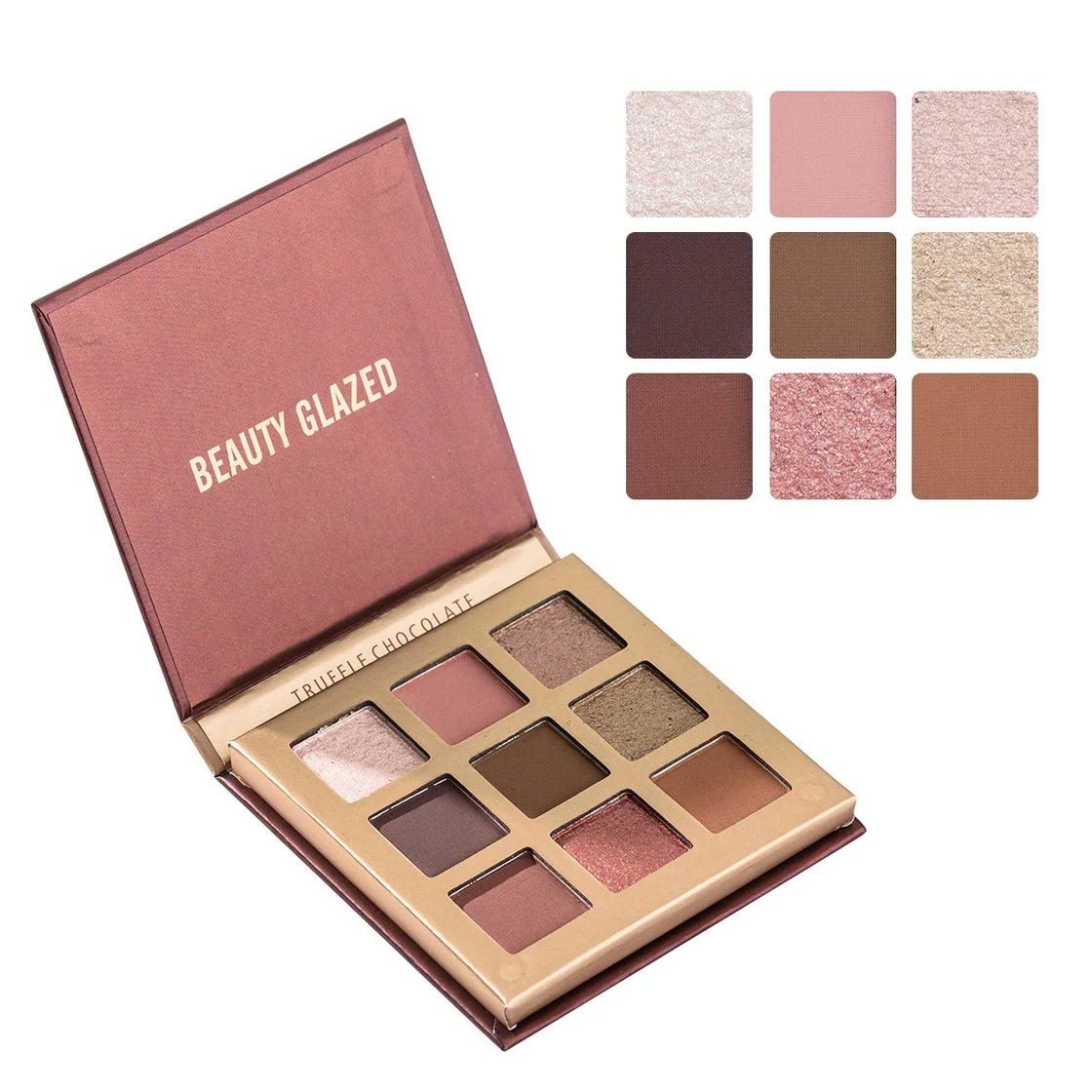 Beauty Glazed 9-Color Shimmer Matte Eyeshadow Palette