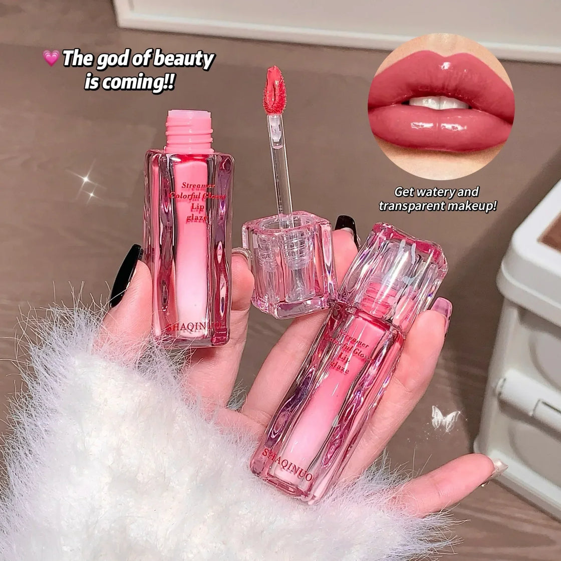 6-Shade Long-Lasting Mirror Shine Lipstick