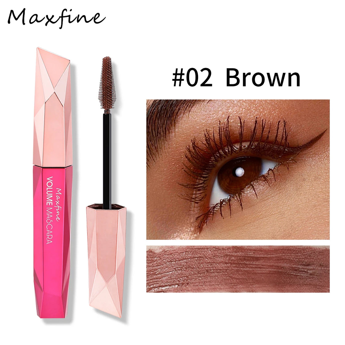 Multicolor Waterproof Curl-Extending Mascara Set