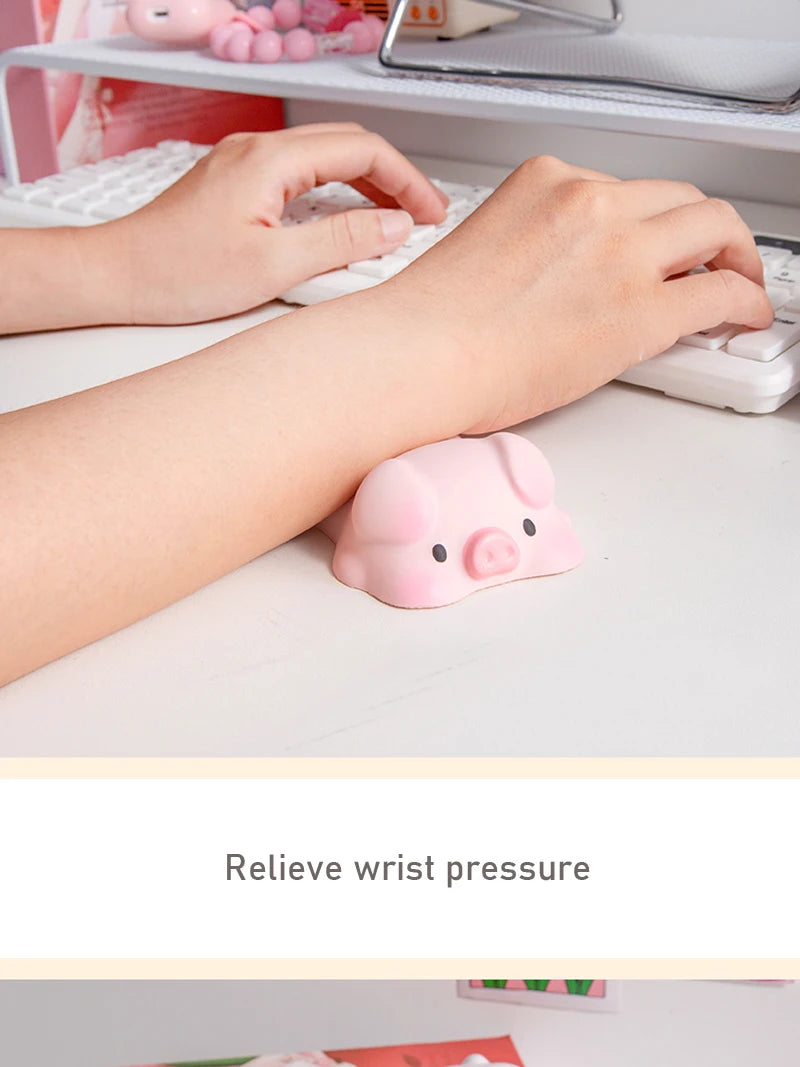 Cute Ergonomic Wrist Rest Mouse Pad Toy