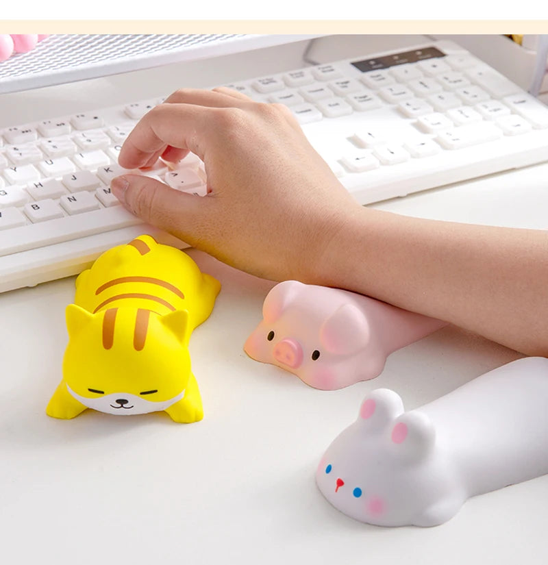 Cute Ergonomic Wrist Rest Mouse Pad Toy