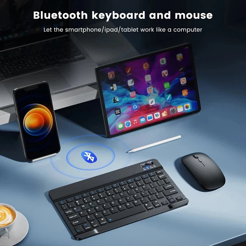 Xiaomi Wireless Bluetooth Keyboard And Mouse Ultra-Slim 10 Inch Magnetic Tablet