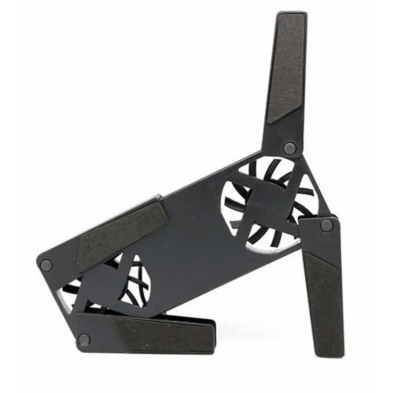 Dual Fan USB Laptop Cooling Pad Stand