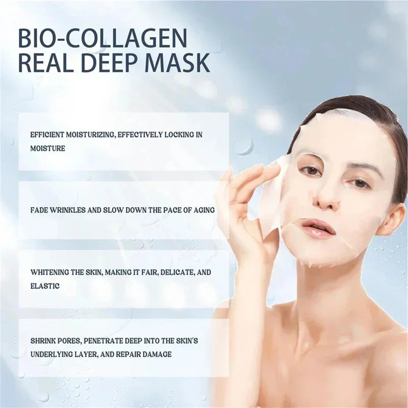 Bio-Collagen Hydrogel Soft Face Mask