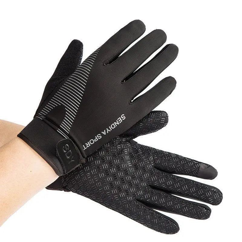 Men’s Full-Finger Touchscreen Cycling Gloves