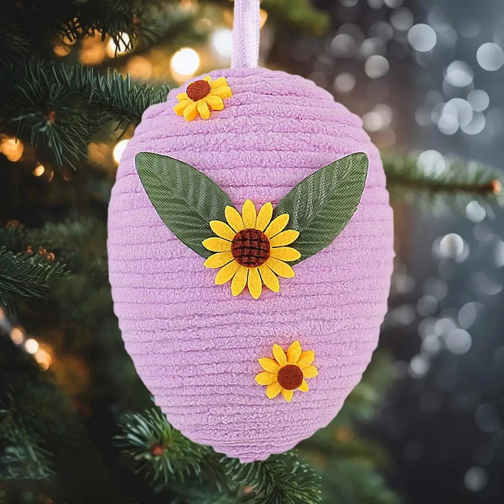 Easter Egg Ornament Holiday Eggs Decorations Easter Eggs Ornaments Decorative Easter Eggs Pendant for Easter Tree Basket Filler