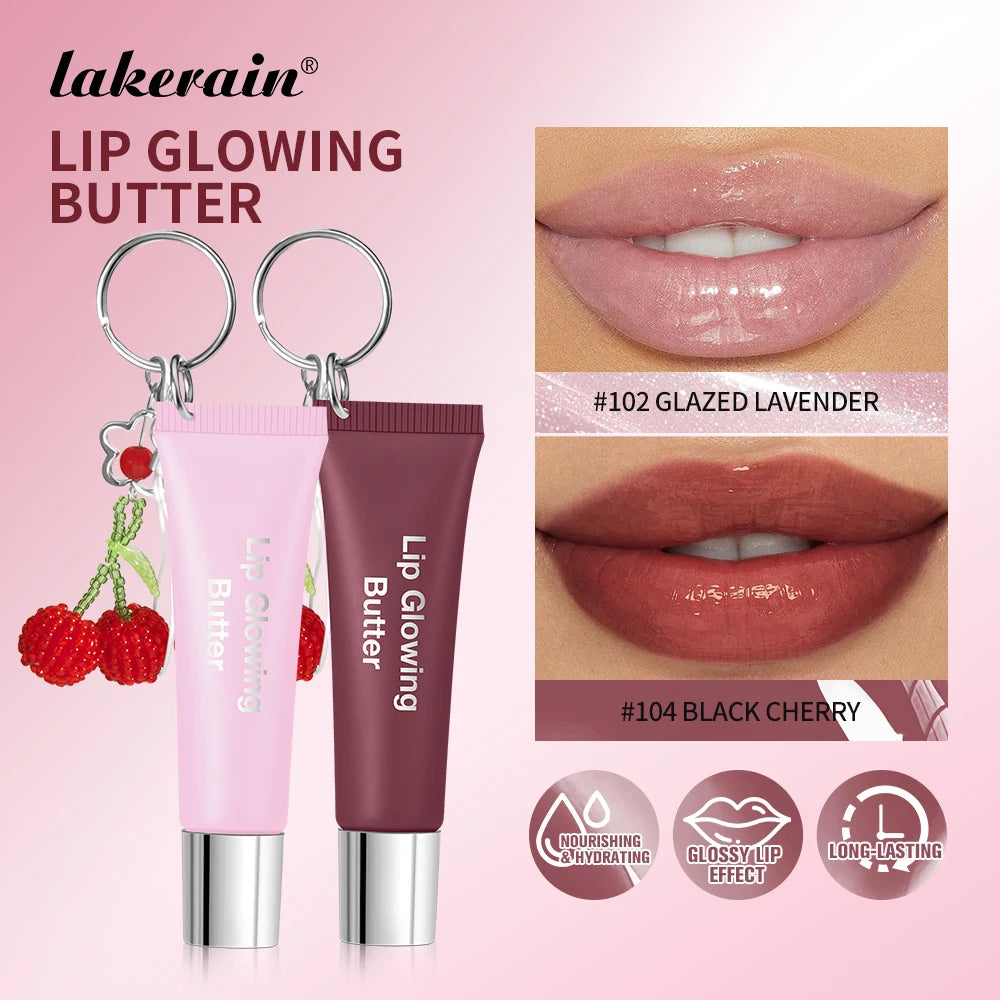 Cherry Lip Glowing Butter Gloss Keychain