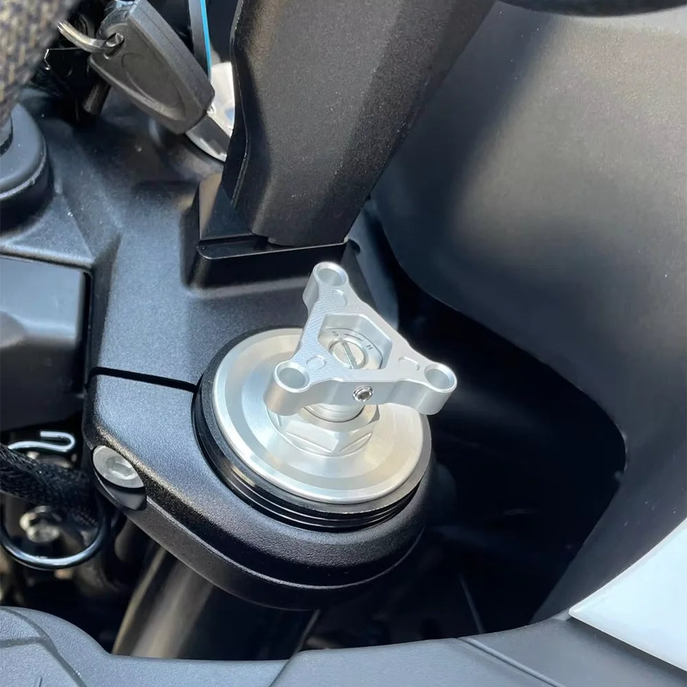 For CFMOTO CF 800MT MT800 MT 800 MT CF800MT Motorcycle Accessories Front Suspension Fork Preload Adjusters Cap Motorbike Parts