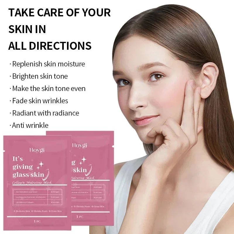Bio-Collagen Hydrogel Soft Face Mask