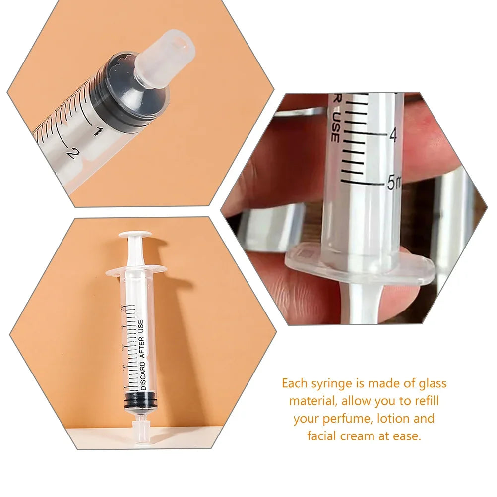 10PCS 5ml No-Needle Syringes