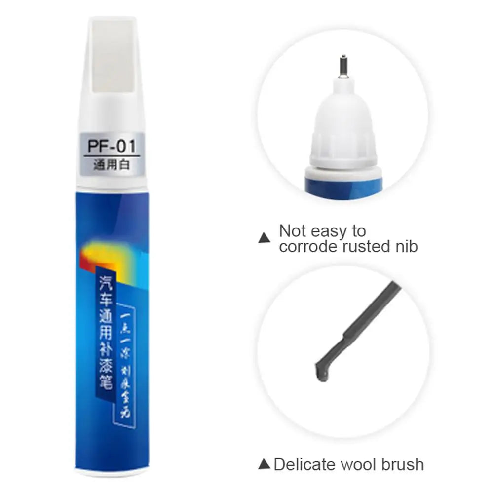 12ML Universal 6 Colors Car Scratch Repair Paint Pen Up Auto Scratches Car DIY Remover Accessories Car Clear Touch Pens Pen J5P5
