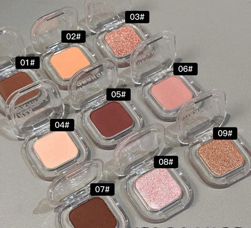 Gothic Smoked Red Brown Eyeshadow Palette