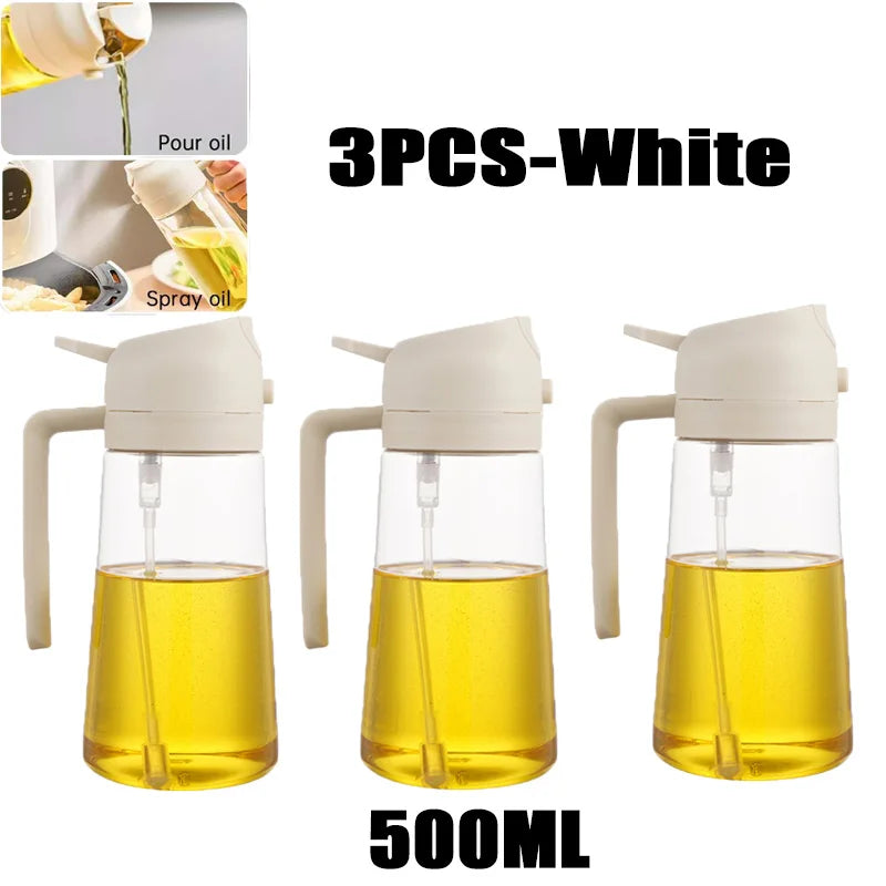 Multi-Size Oil Spray Bottle Set