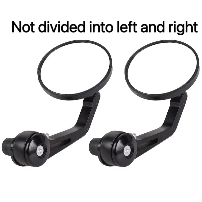 7/8" Round Bar End Motorcycle Mirrors