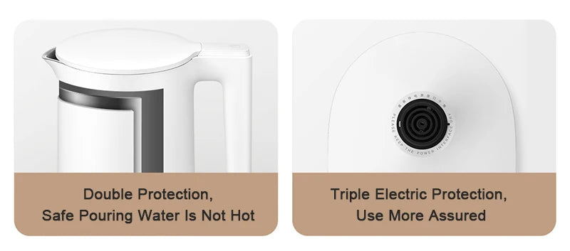 NEW XIAOMI MIJIA Smart Kettle 2 Pro Electric Kettles Kitchen Appliances LED Display 24H Intelligent Temperature Constant samovar