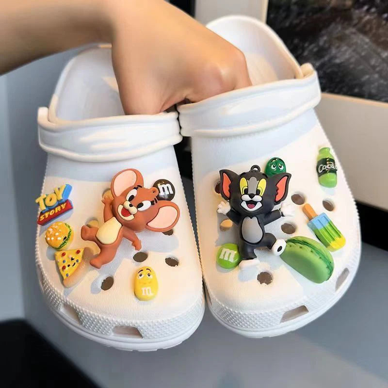 Tom & Jerry Shoe Charms Set