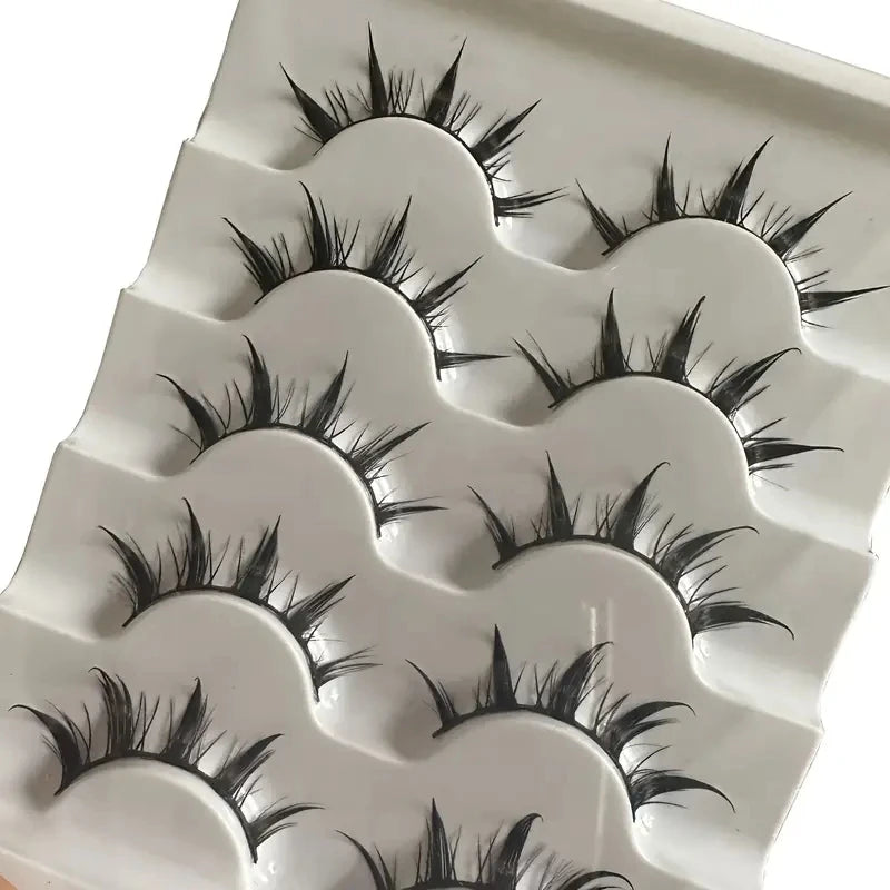 Reusable Anime-Style Demon False Eyelashes