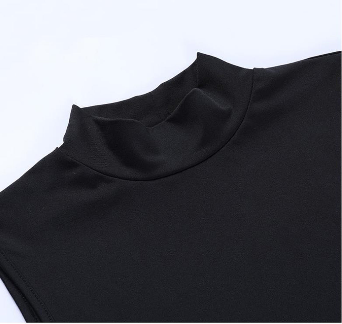 Sleeveless High Split Maxi Dress