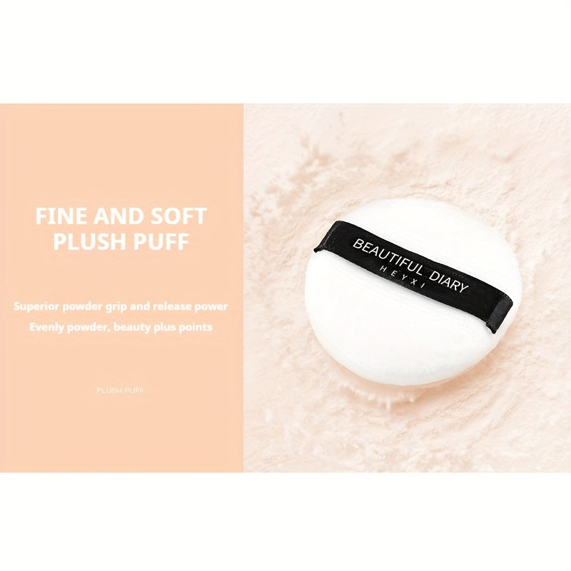 Loose Powder Makeup, Oil Control Matte Medium Coverage for All Skins, Medium Light Beige, Waterproof Sweat-Proof Makeup